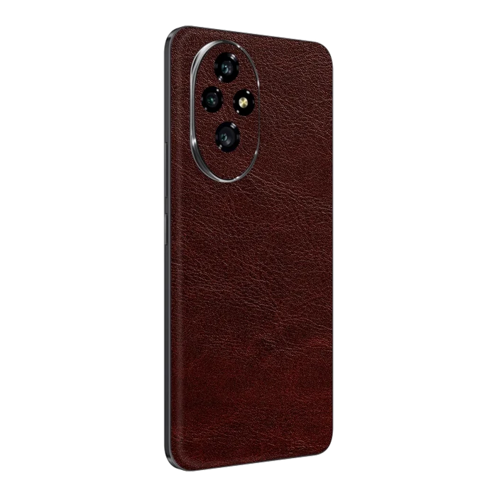 Flat Back / Auburn Leather
