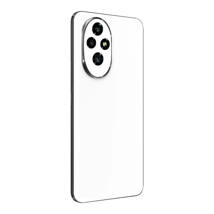 Flat Back / White Matte