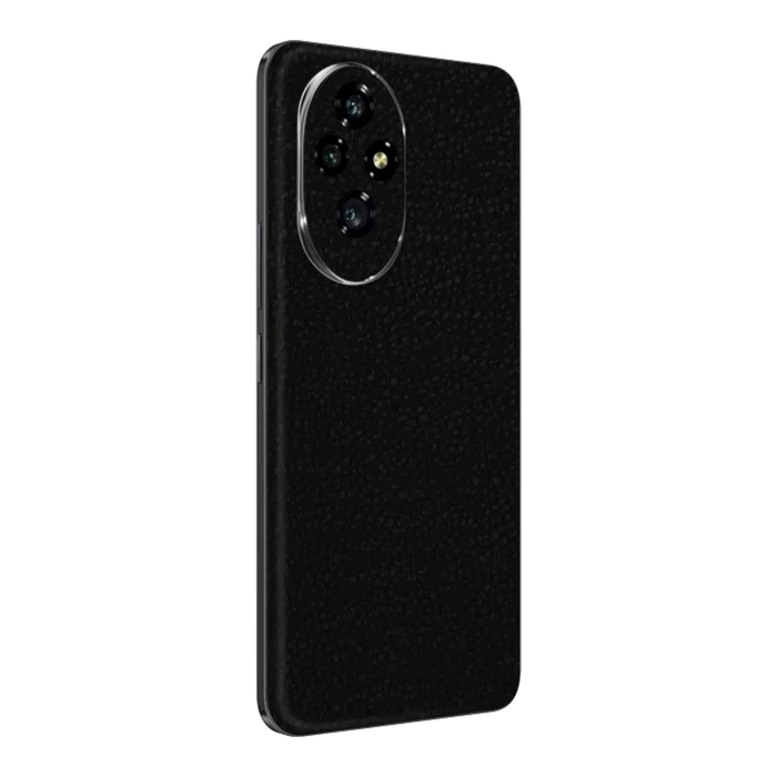 Flat Back / Black Leather