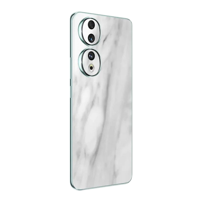 Flat Back / White Marble