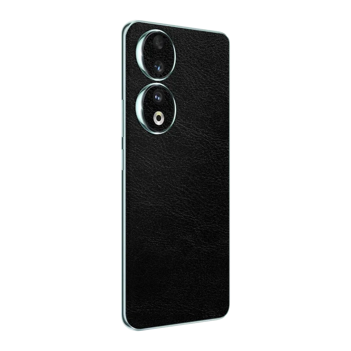 Flat Back / Obsidian Leather