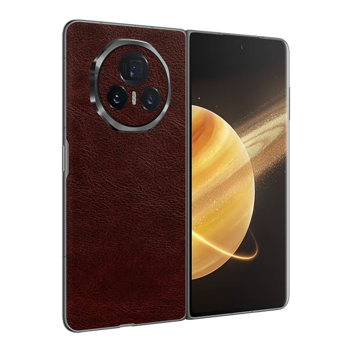 Flat Back / Auburn Leather