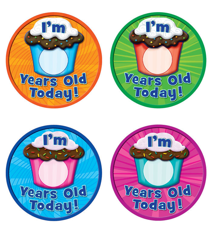 Im ___ Years Old Today Wear Em Badges