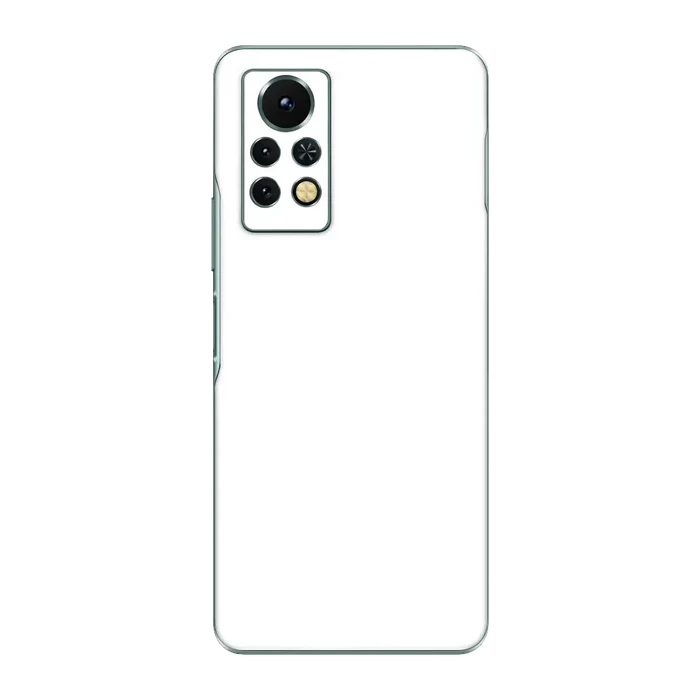 Flat Back / White Matte