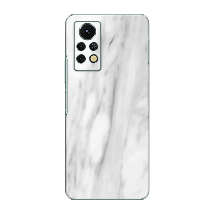 Flat Back / White Marble