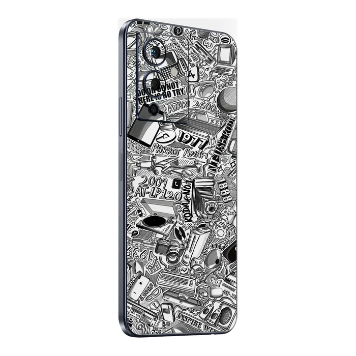 Flat Back / Tech Camo Light