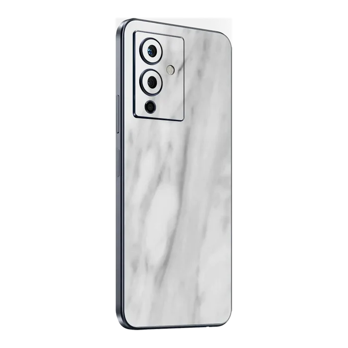 Flat Back / White Marble