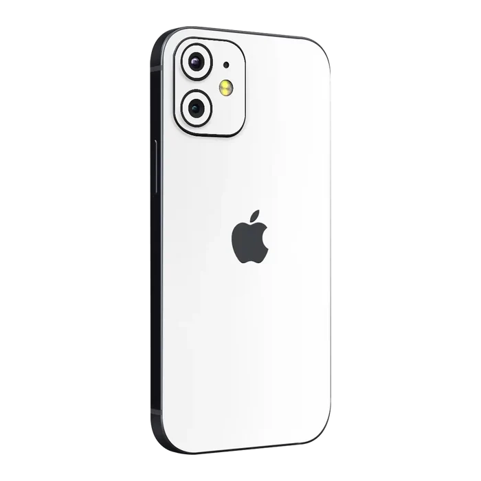 Flat Back / White Matte