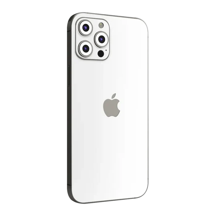 Flat Back / White Matte