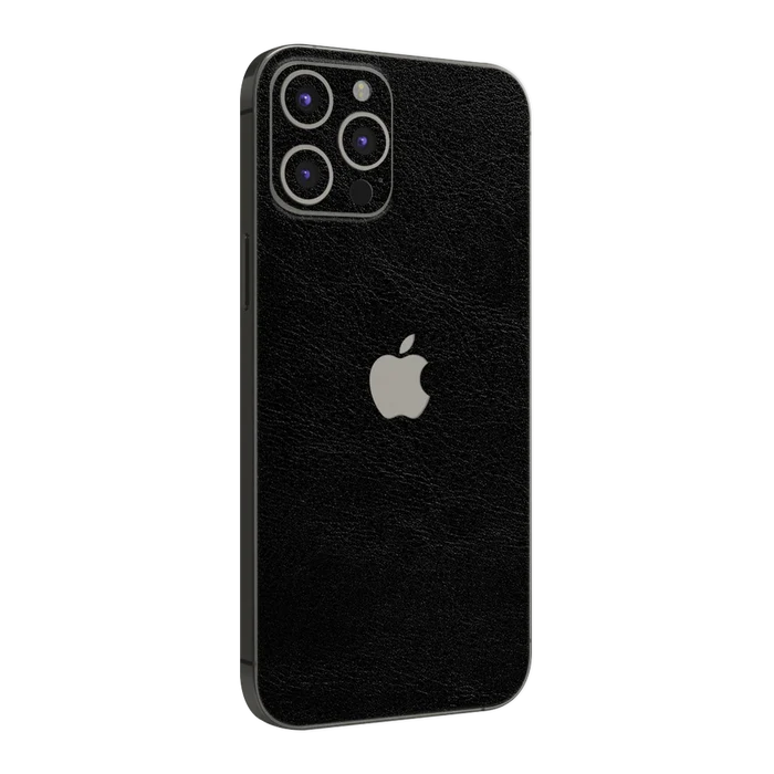 Flat Back / Obsidian Leather