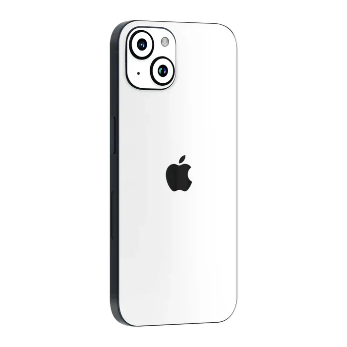 Flat Back / White Matte
