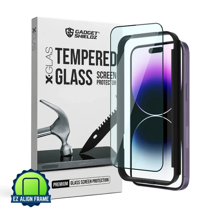 iPhone 14 Pro Max Tempered Glass Screen Guard Protector