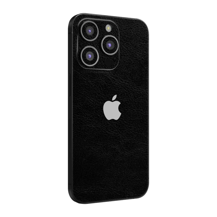 Flat Back / Obsidian Leather