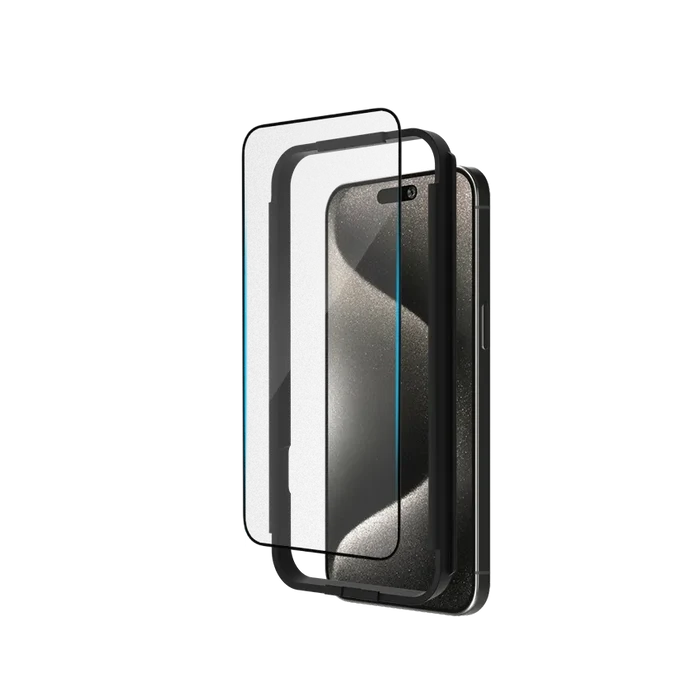 iPhone 15 Pro Max Tempered Glass Screen Guard Protector
