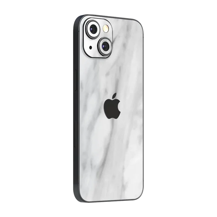 Flat Back / White Marble