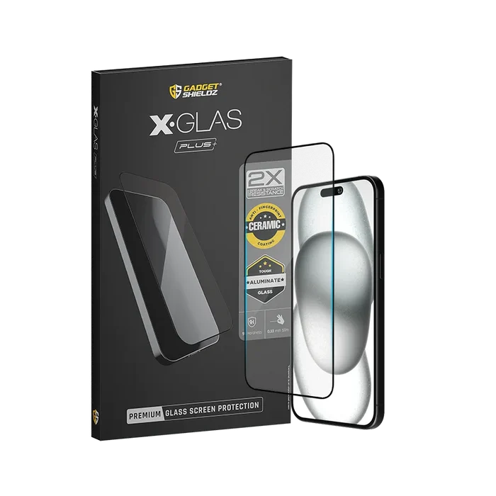 iPhone 15 Tempered Glass Screen Guard Protector