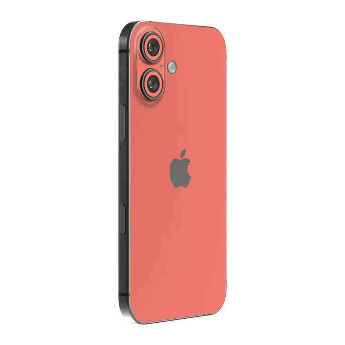 Flat Back / Pastel Red