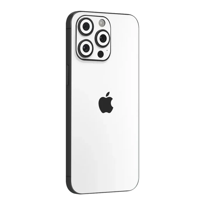 Flat Back / White Matte