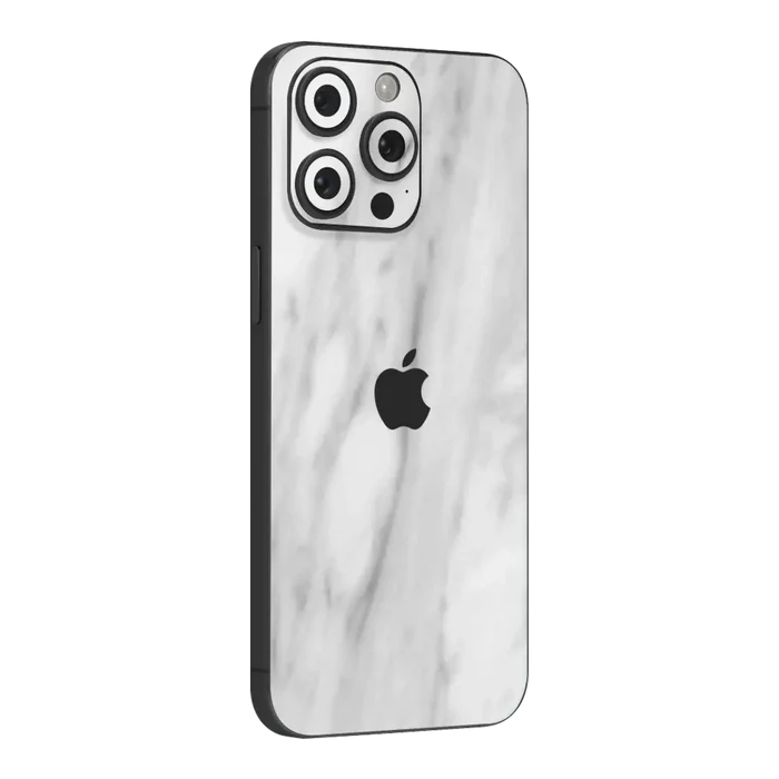 Flat Back / White Marble