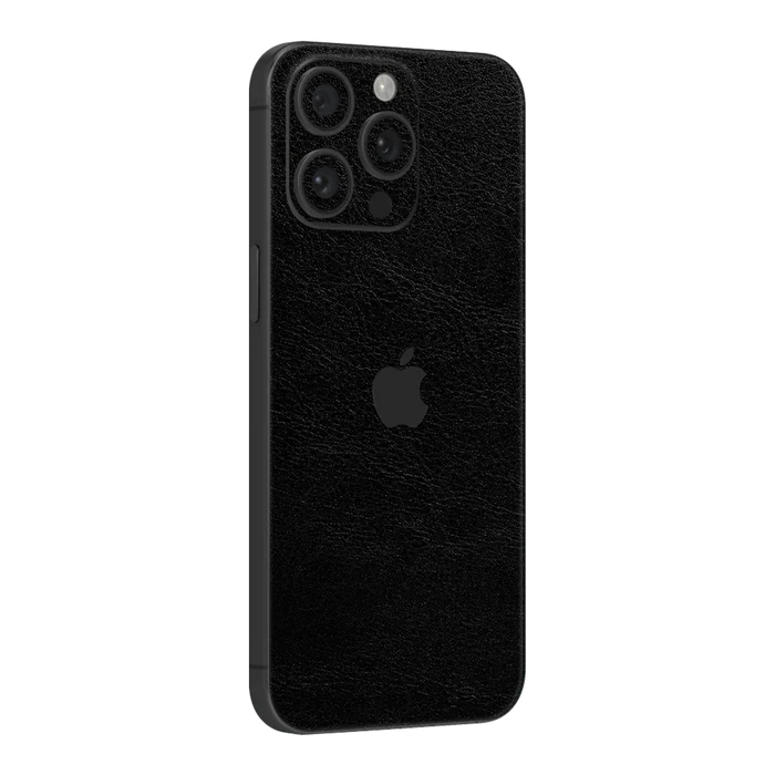 Flat Back / Obsidian Leather