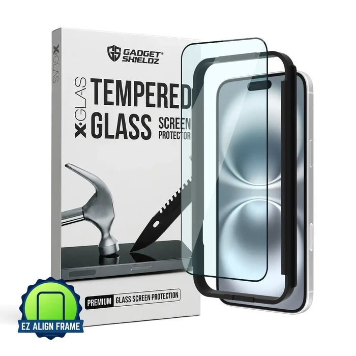 iPhone 16 Tempered Glass Screen Guard Protector