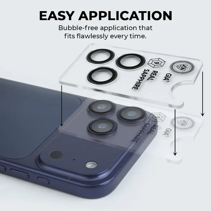 iPhone 17 Camera Lens Protectors (Sapphire)