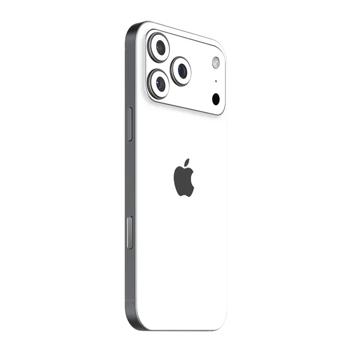Flat Back / White Matte