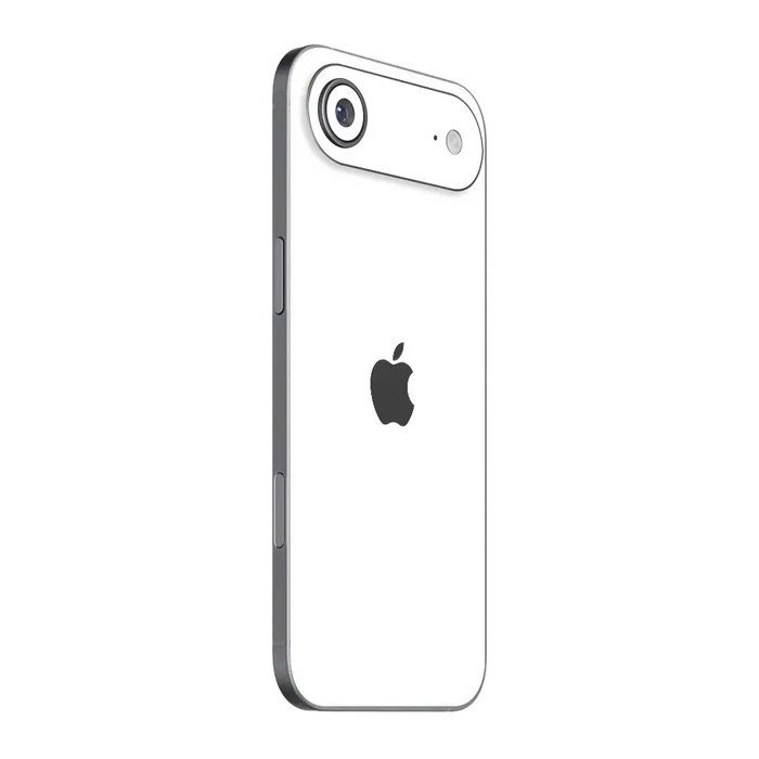Flat Back / White Matte