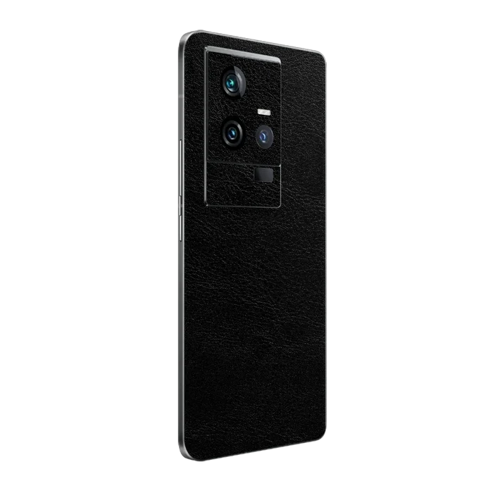 Flat Back / Obsidian Leather
