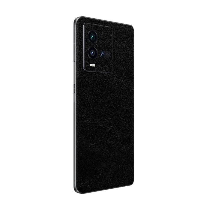 Flat Back / Obsidian Leather