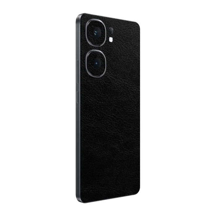 Flat Back / Obsidian Leather