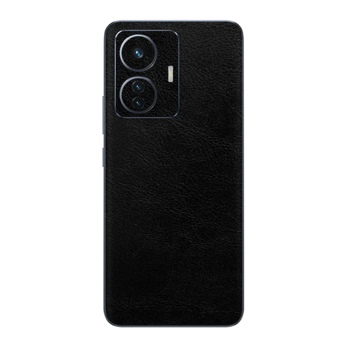Flat Back / Obsidian Leather