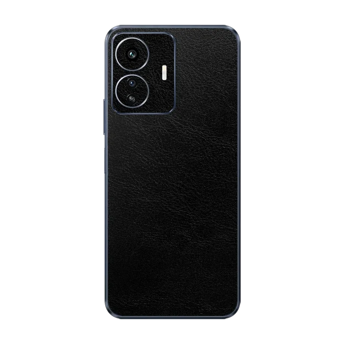 Flat Back / Obsidian Leather