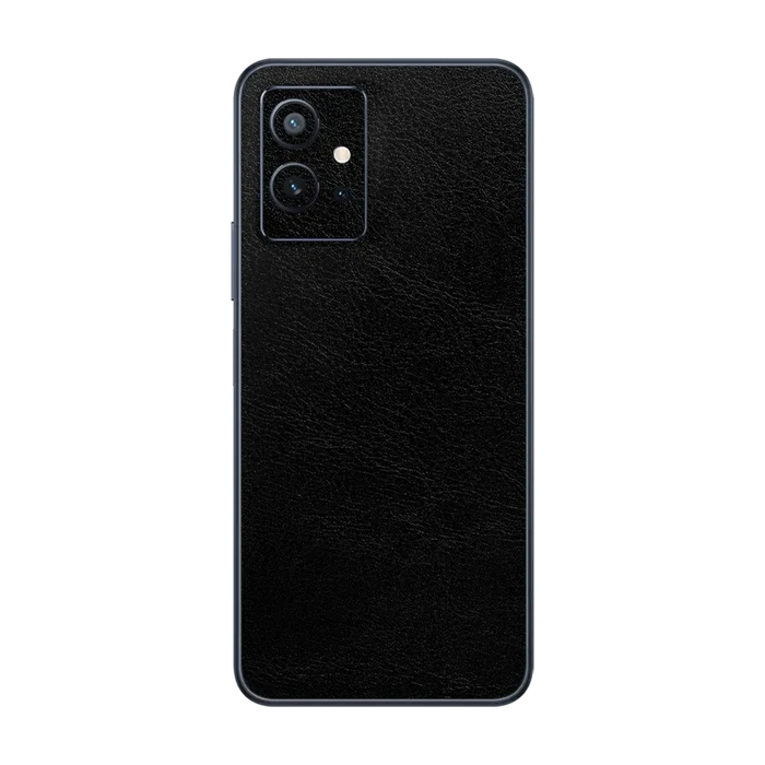 Flat Back / Obsidian Leather