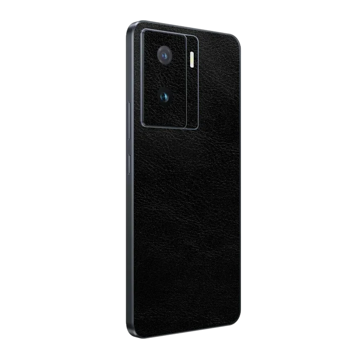 Flat Back / Obsidian Leather