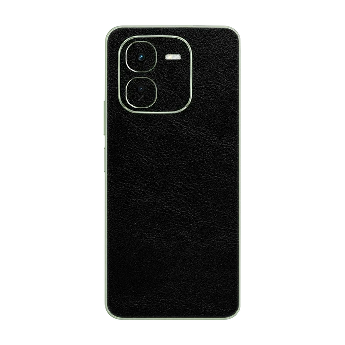 Flat Back / Obsidian Leather