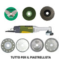 KIT MINI SMERIGLIATRICE TAGLIO E LEVIGATURA
