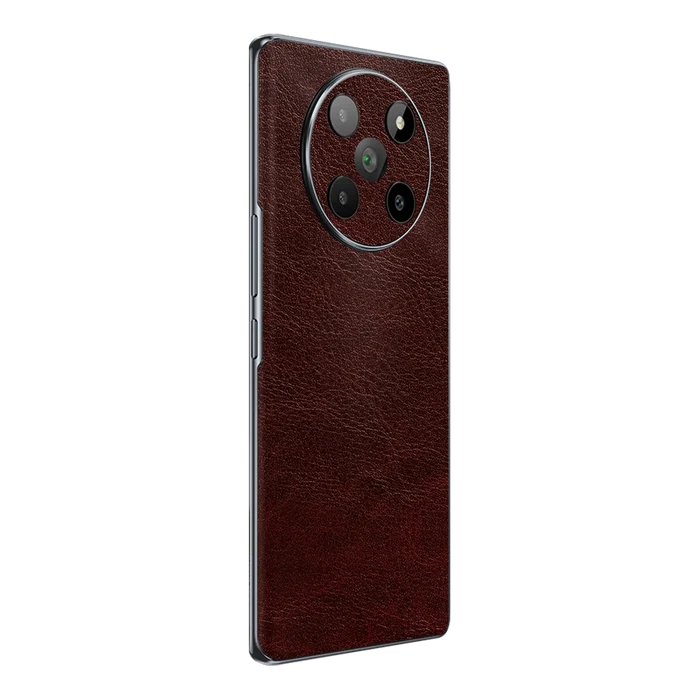 Flat Back / Auburn Leather