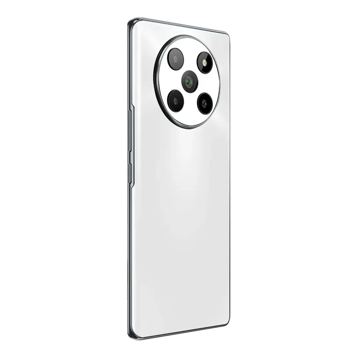 Flat Back / White Matte