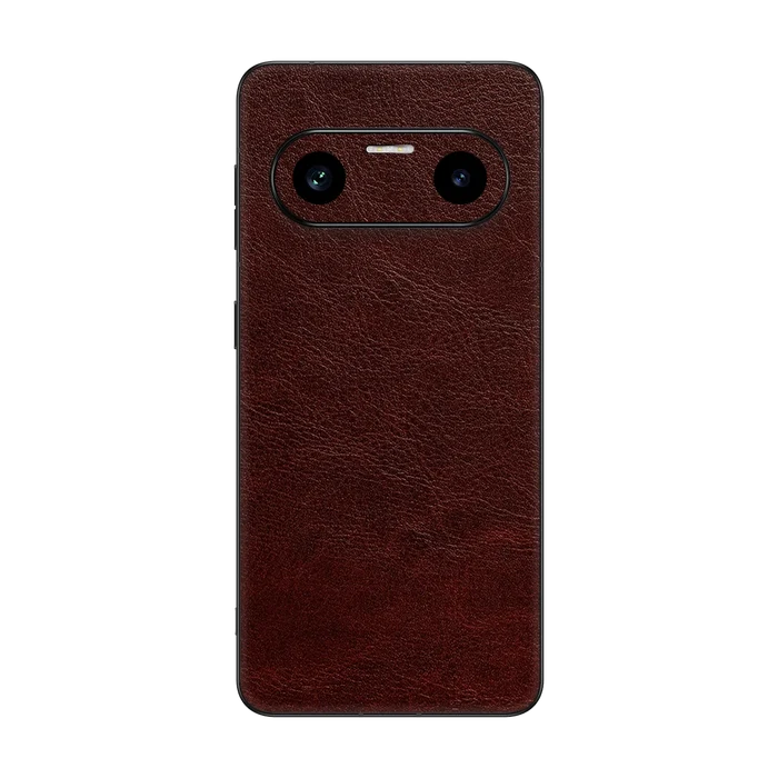 Flat Back / Auburn Leather