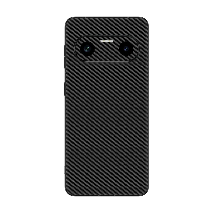 Flat Back / Noir Aramid