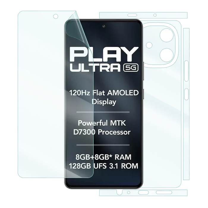 Lava Play Ultra 5G Screen Guard Protector