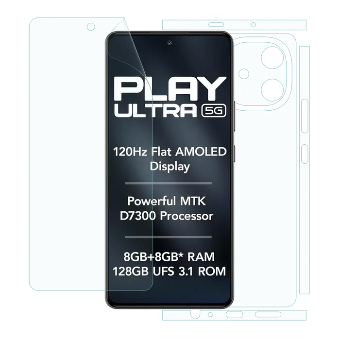 Lava Play Ultra 5G Screen Guard Protector