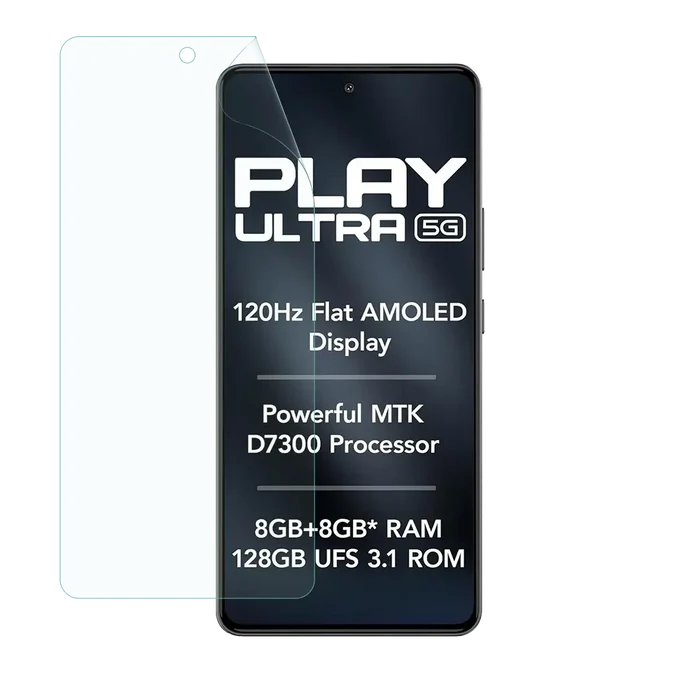 Lava Play Ultra 5G Screen Guard Protector
