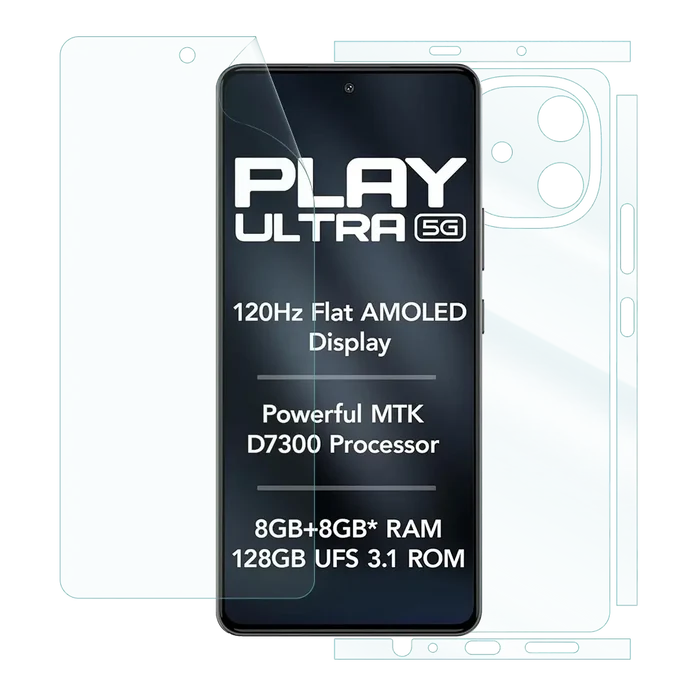 Lava Play Ultra 5G Screen Guard Protector