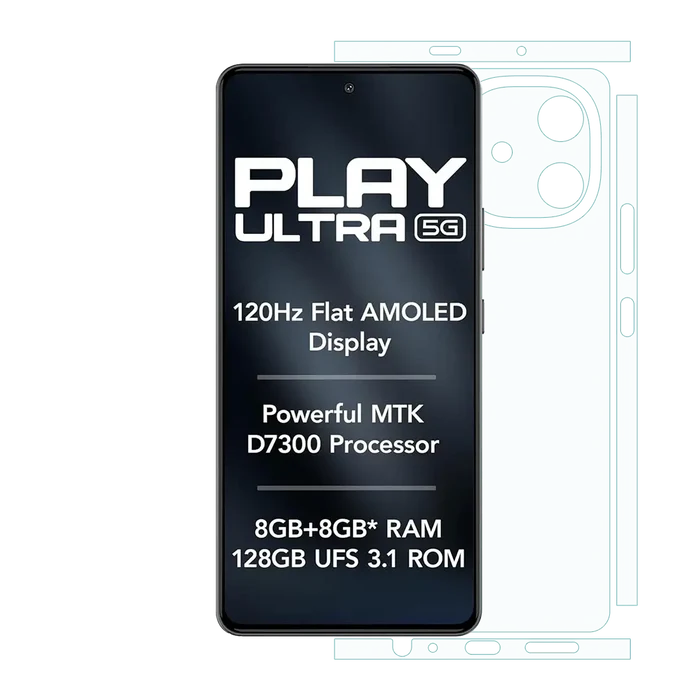 Lava Play Ultra 5G Screen Guard Protector