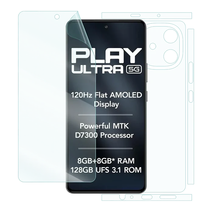 Lava Play Ultra 5G Screen Guard Protector