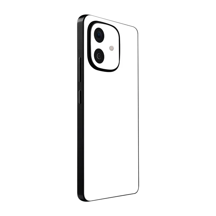 Flat Back / White Matte