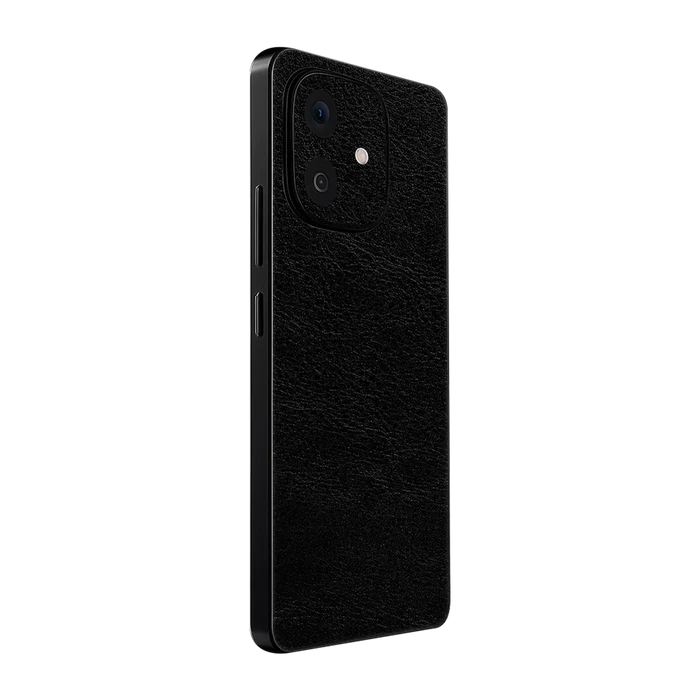 Flat Back / Obsidian Leather