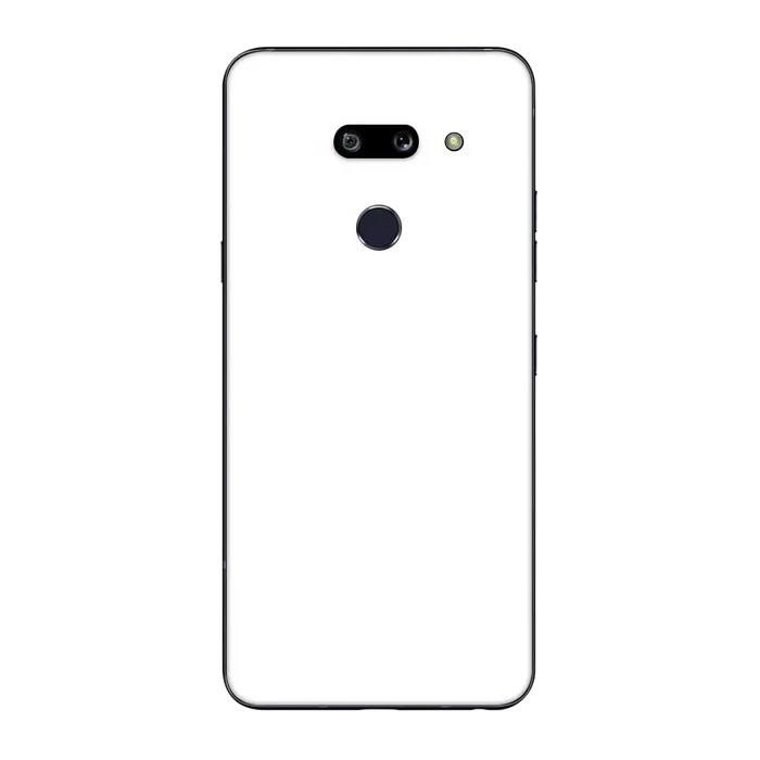 Flat Back / White Matte
